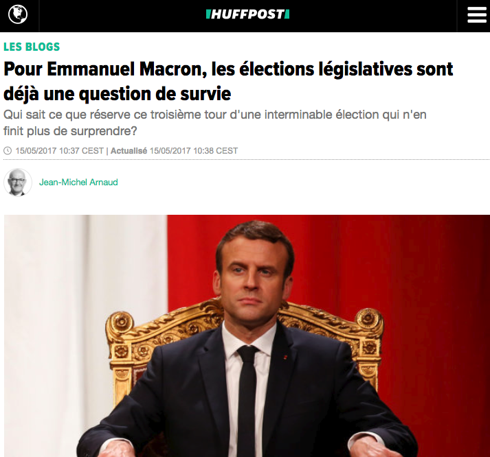 Pour Emmanuel Macron, les élections législatives sont déjà une question de survie