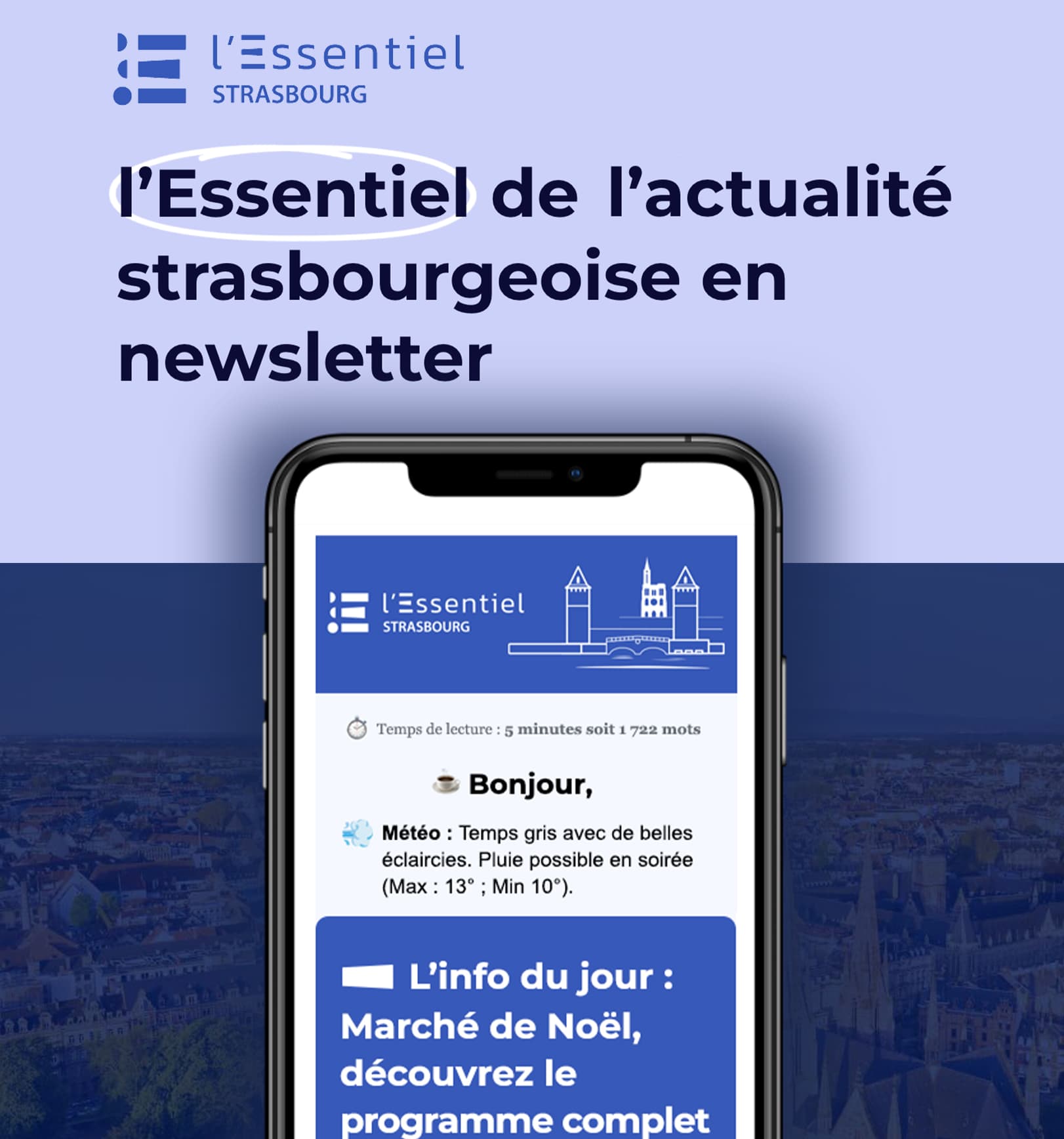 Lancement de L’essentiel Strasbourg 🚀